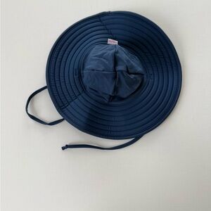 Ruffle Butts Deep Blue Sun Hat